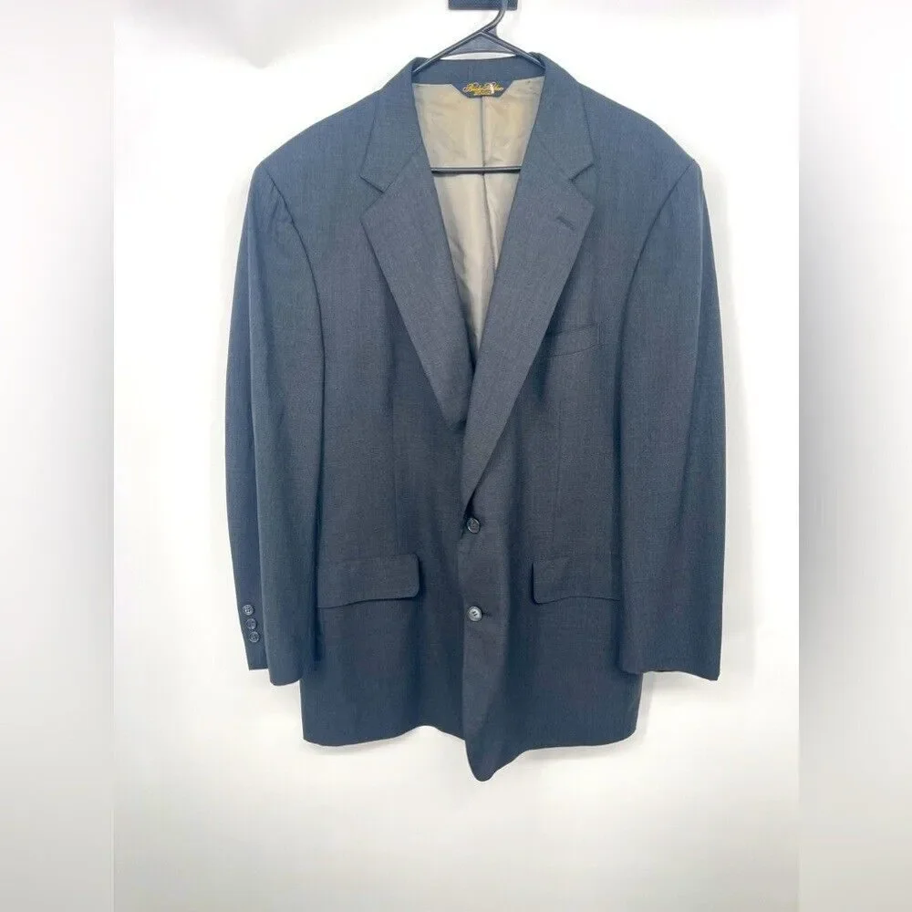 Brooks brothers‎ black mens blazer size 45R K-03